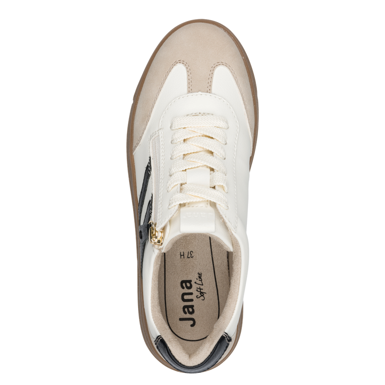 Jana Beige Trainer 8-23784-44