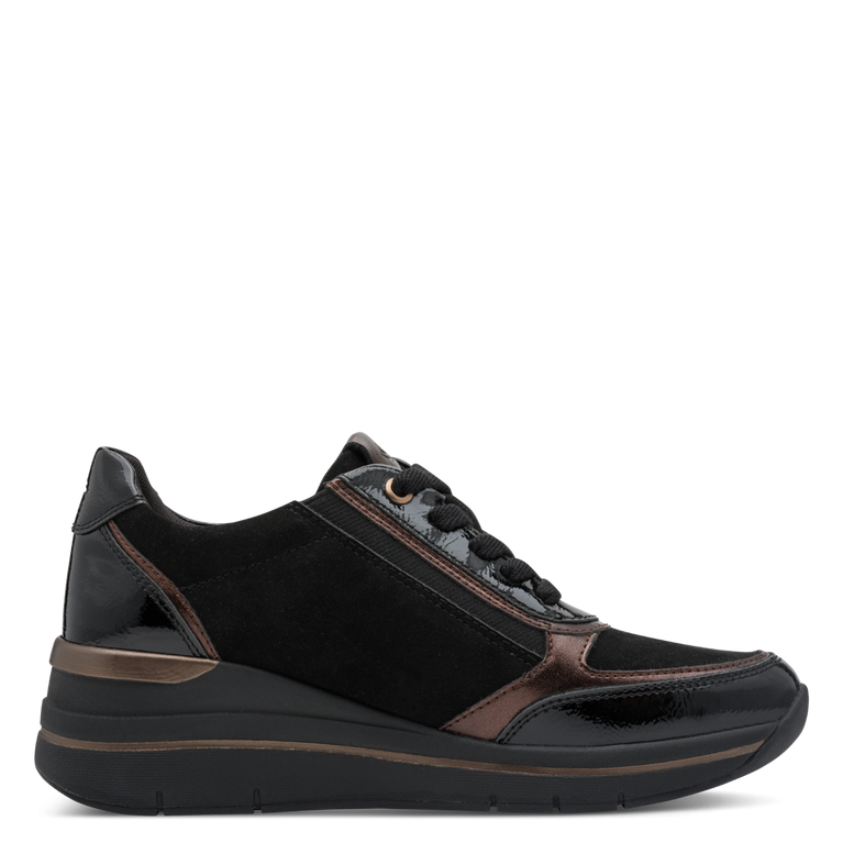 Jana-Tex Black Trainer 8-23789-47-001