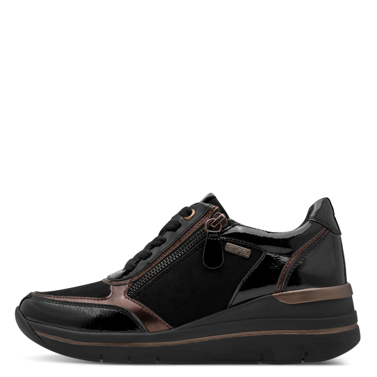 Jana-Tex Black Trainer 8-23789-47-001