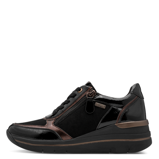 Jana-Tex Black Trainer 8-23789-47-001