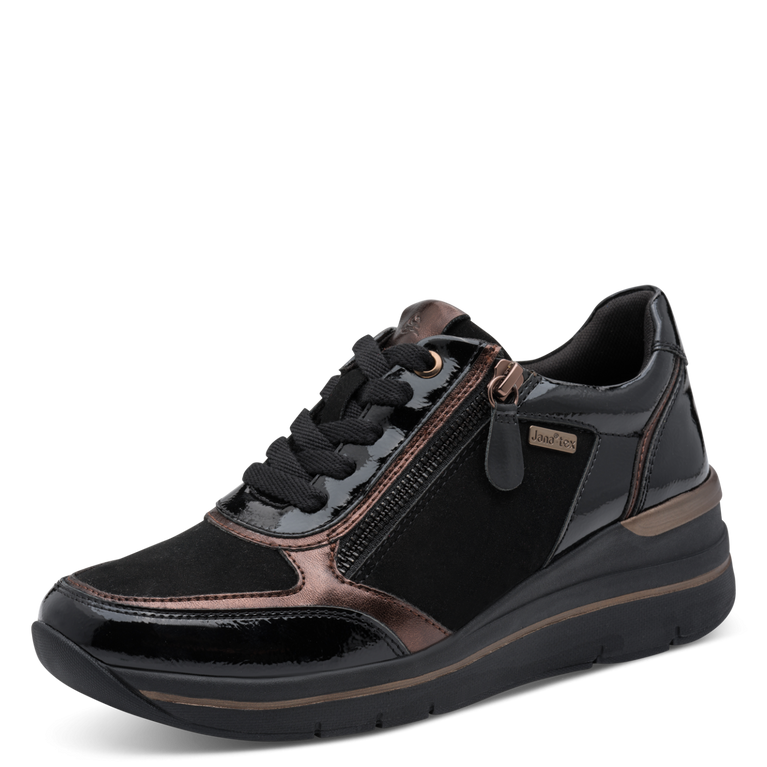 Jana-Tex Black Trainer 8-23789-47-001