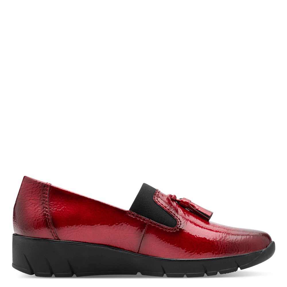 Jana red slip on 8-24668-45