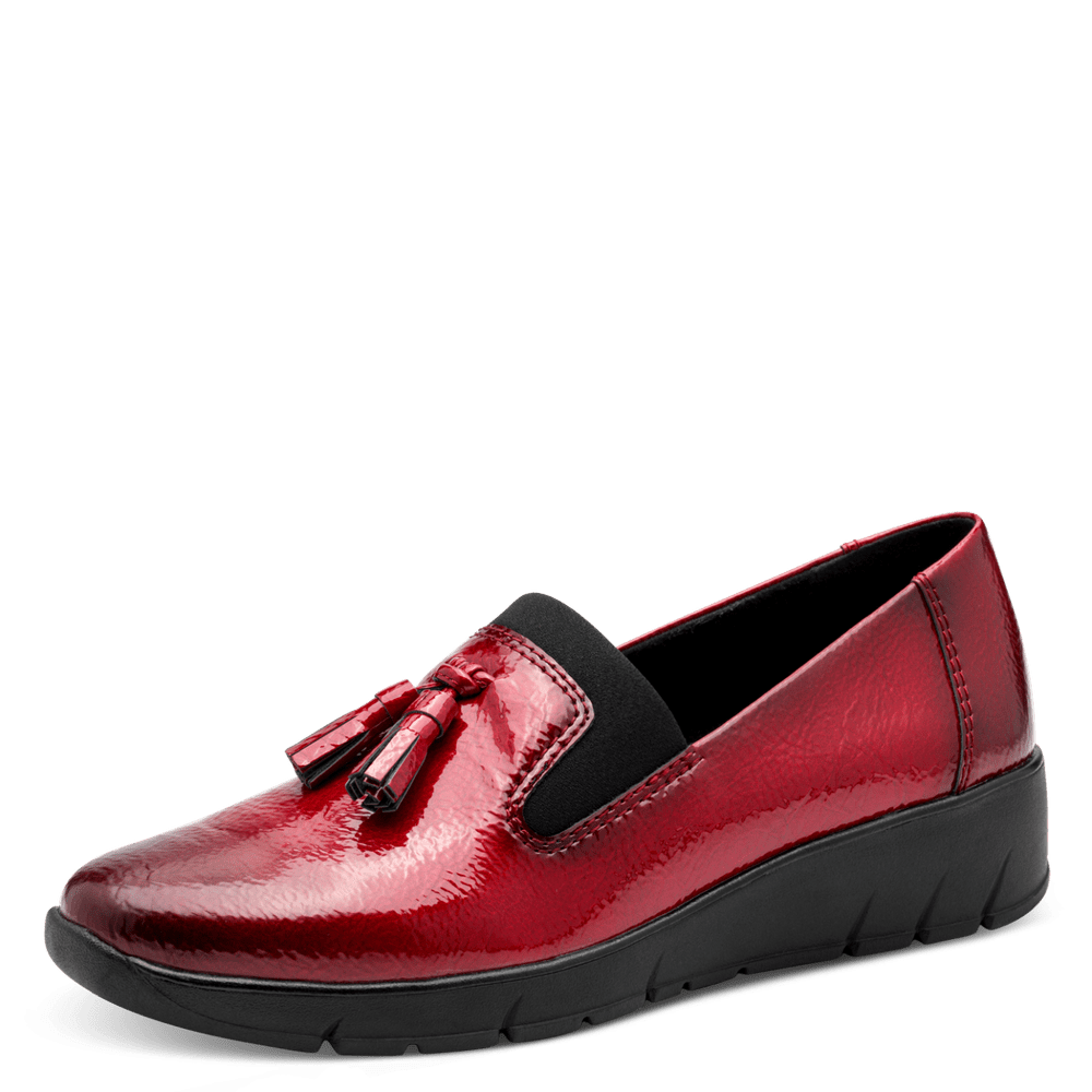 Jana red slip on 8-24668-45