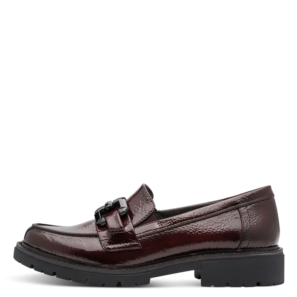 Jana 8-24764-41 bordeaux loafer