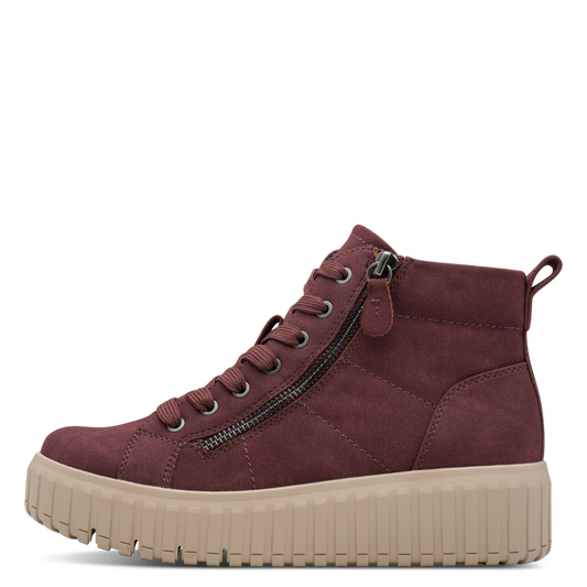 Jana Bordeaux Boot 8-25264-45
