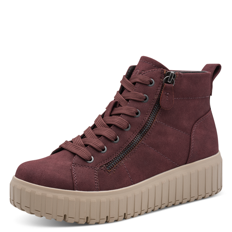 Jana Bordeaux Boot 8-25264-45