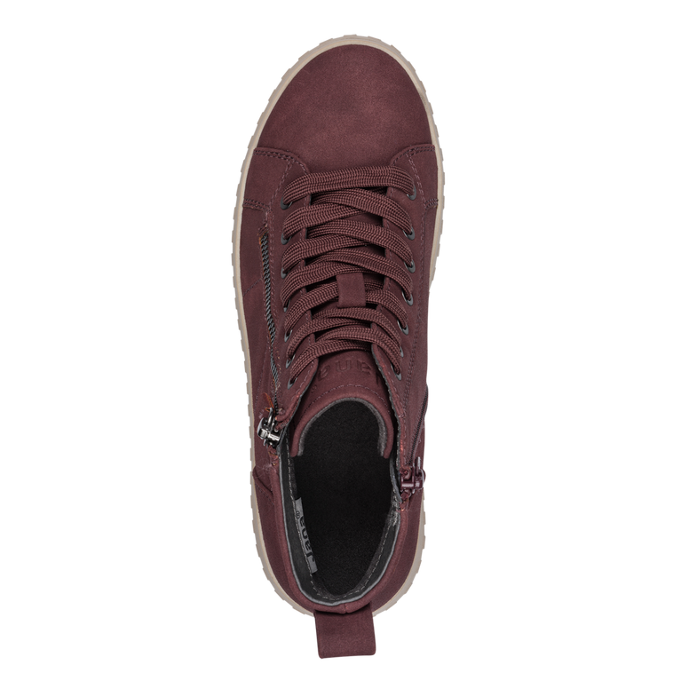 Jana Bordeaux Boot 8-25264-45