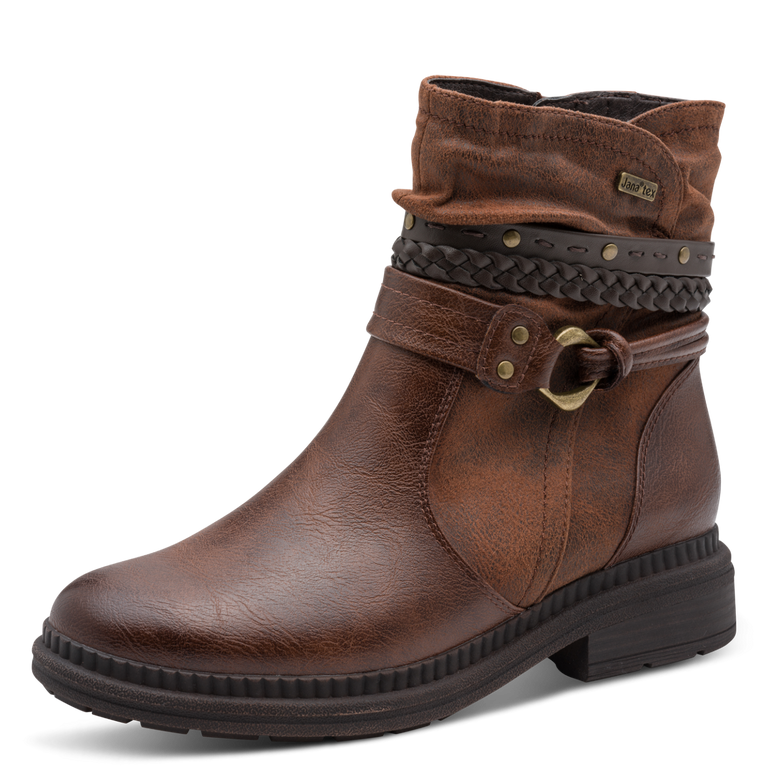 Jana Cognac Boot 8-25464-43