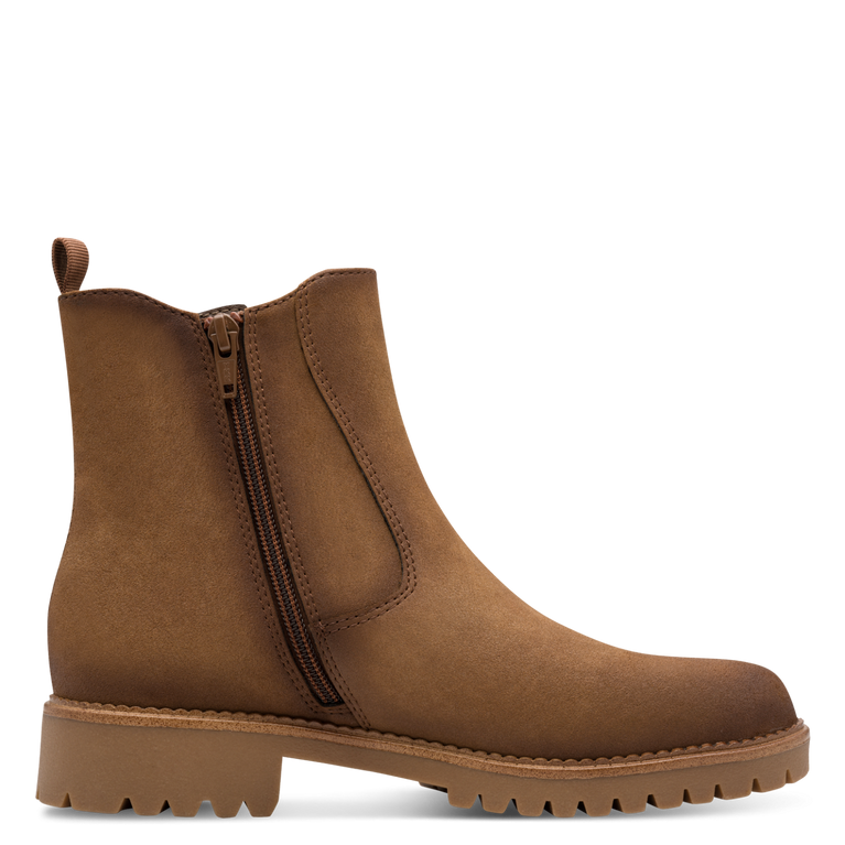 Jana Cognac Boot 8-25475-47