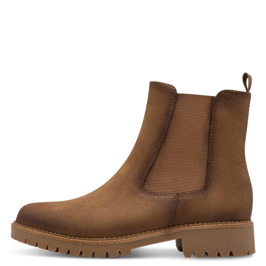 Jana Cognac Boot 8-25475-47