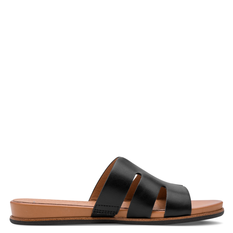 Jana Black Sandal 8-27166-44
