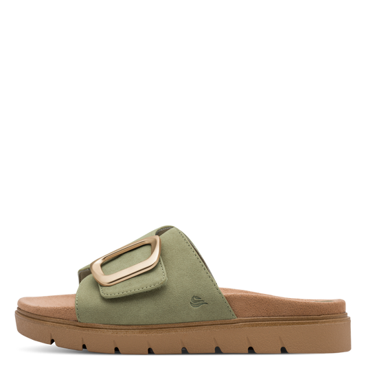 Jana Khaki Sandal 8-27561-46-707