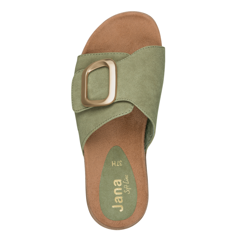 Jana Khaki Sandal 8-27561-46-707