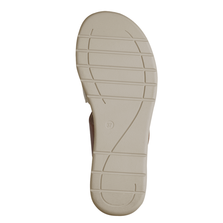 Jana Beige Sandal 8-28266-44
