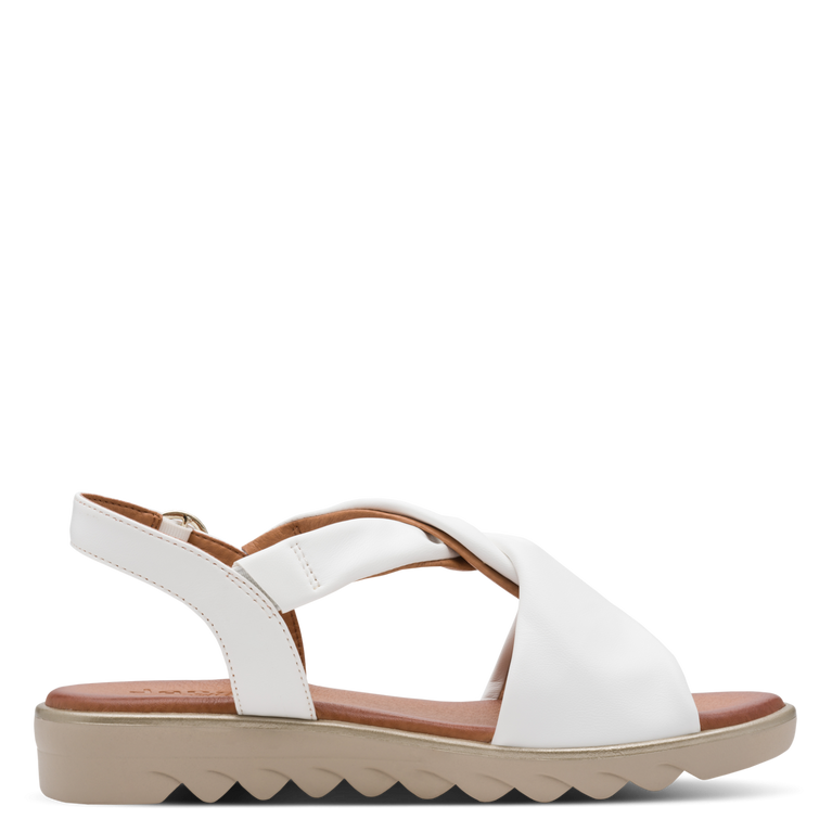 Jana White Sandal 8-28276-46-100