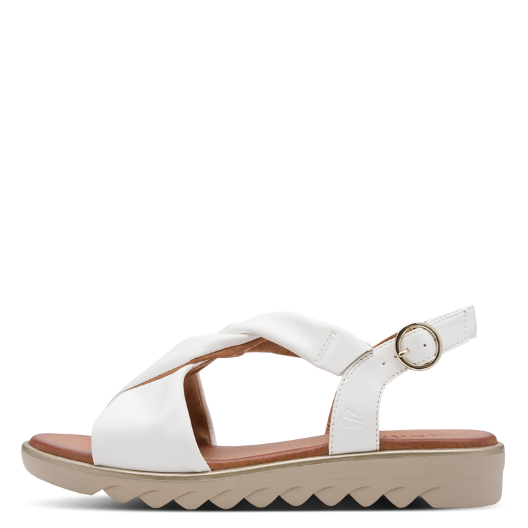 Jana White Sandal 8-28276-46-100