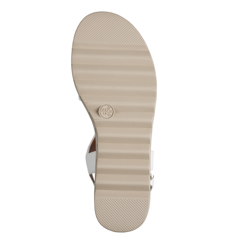 Jana White Sandal 8-28276-46-100