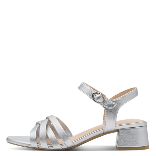 Jana Silver Heel 8-28279-46