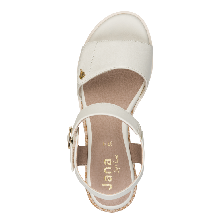 Jana 8-28365-46 Beige Wedge