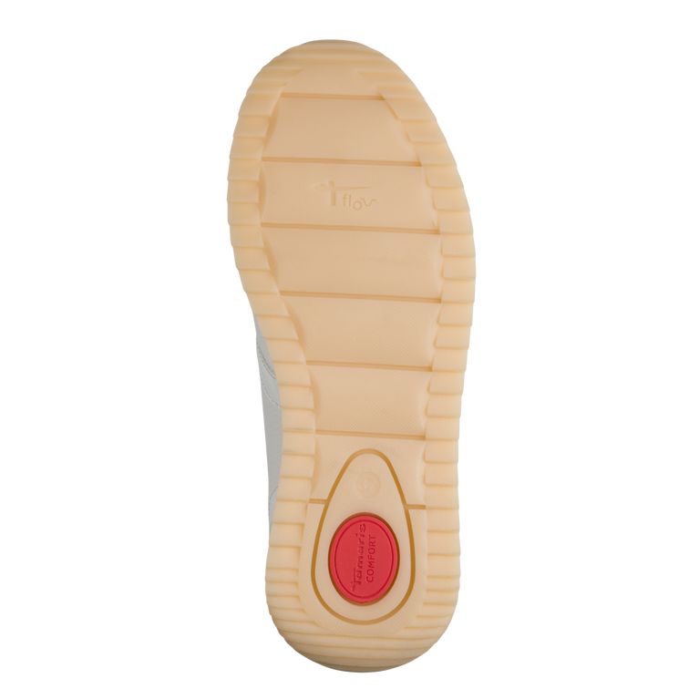 Tamaris Comfort White/Gold Trainer 8-83734-46