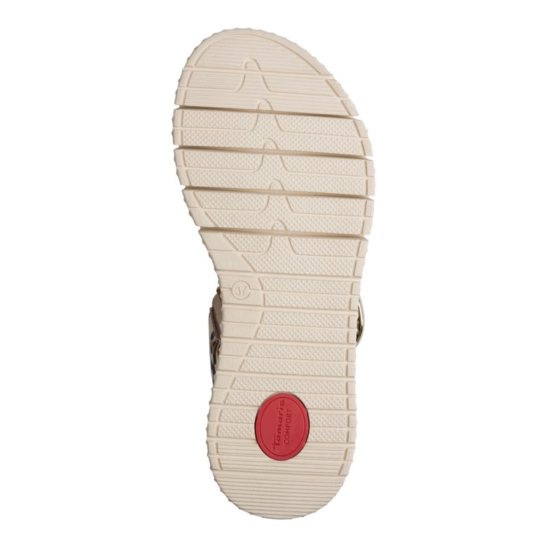 Tamaris Beige Leo Sandal 8-88721-44-493