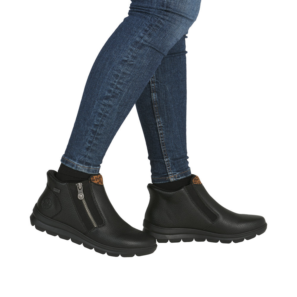 Rieker Black Boot Z0059-00