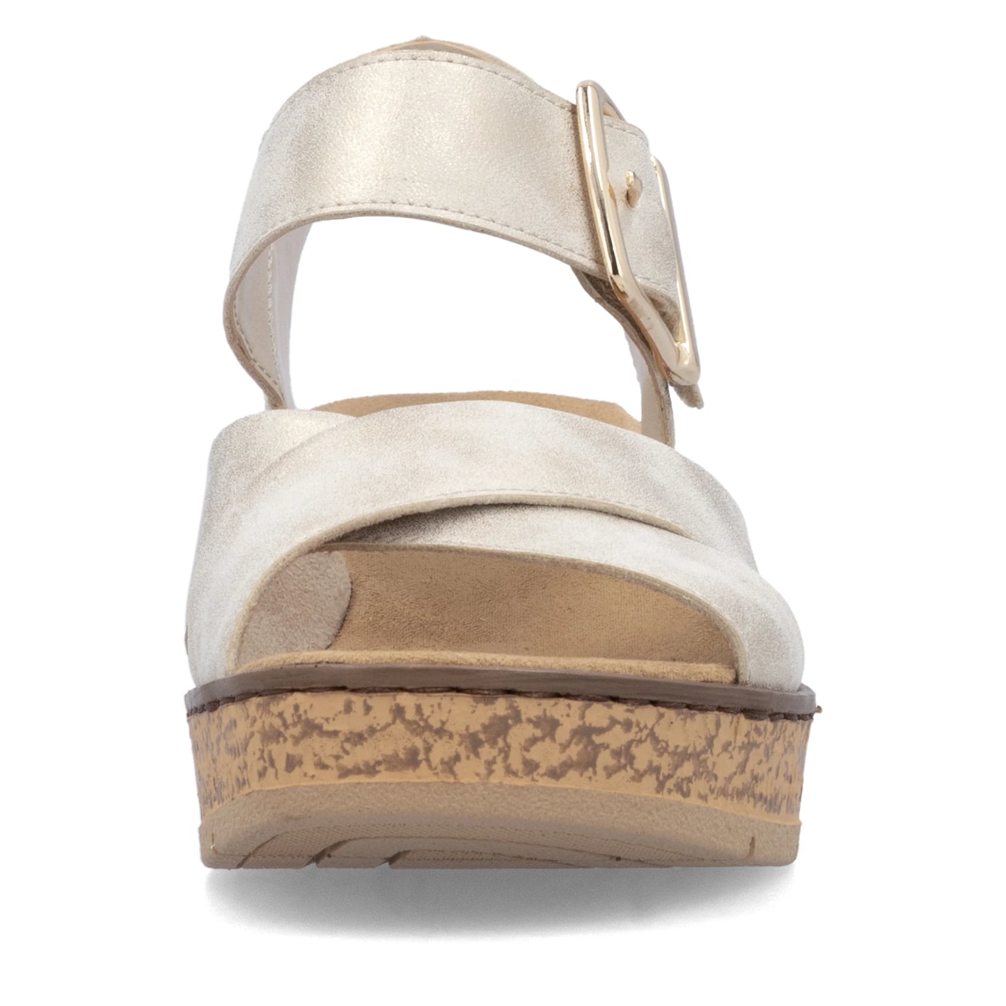 Rieker Beige Wedge 63795-60
