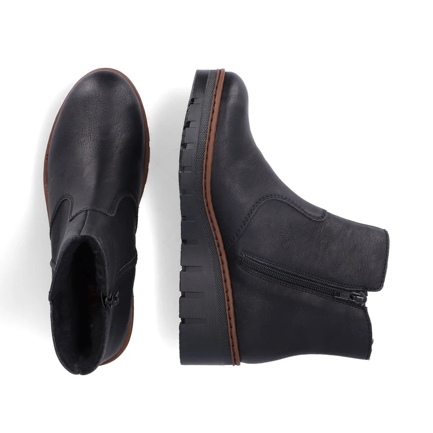 Rieker Black Boot X9165-00