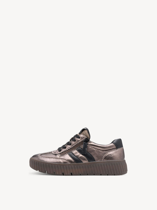Tamaris Pewter trainer 8-83729-45