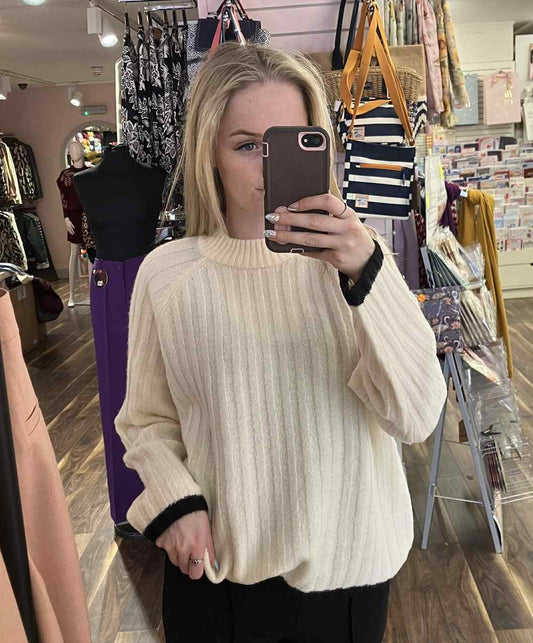 Bymarianne Rib Jumper Birch