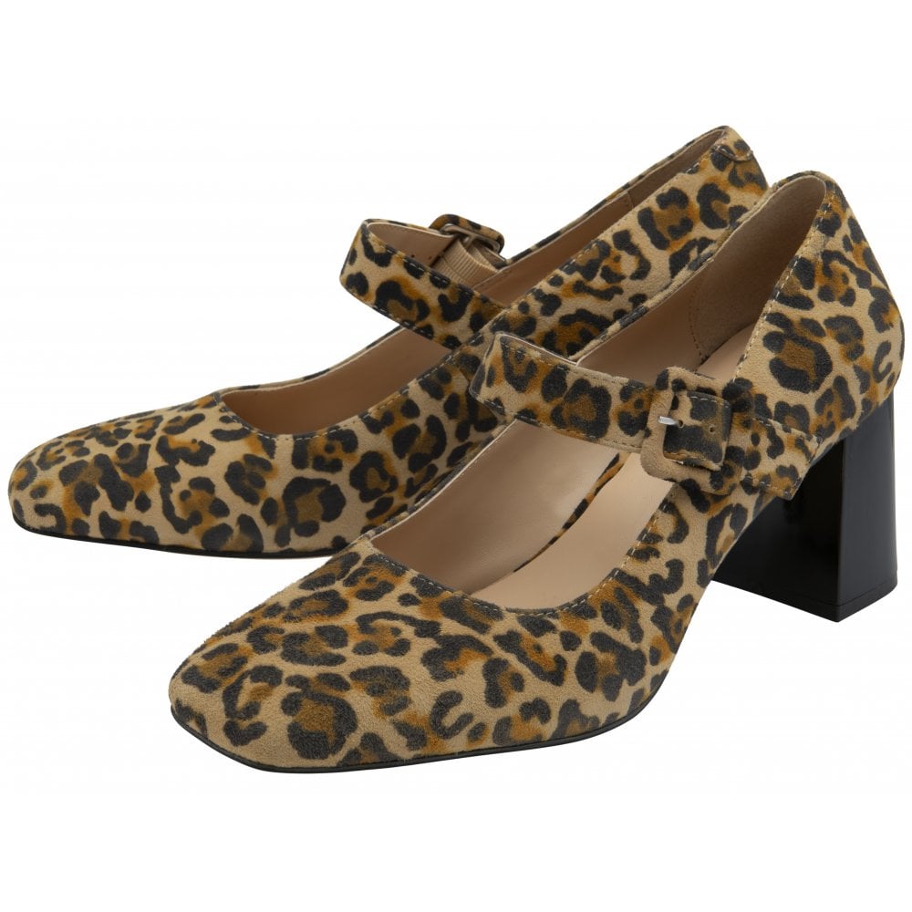 Lotus leopard heel Nixie
