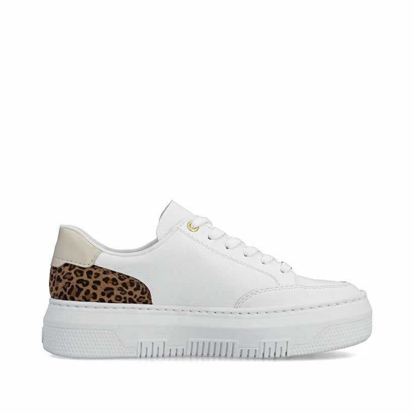 Rieker M1900-80 white trainer