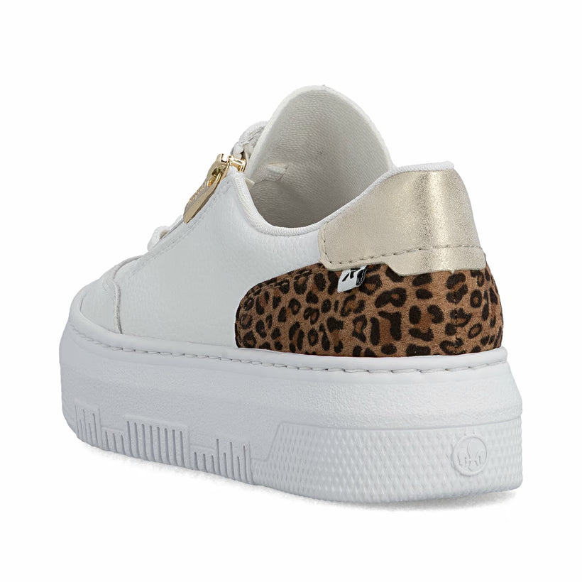 Rieker M1900-80 white trainer