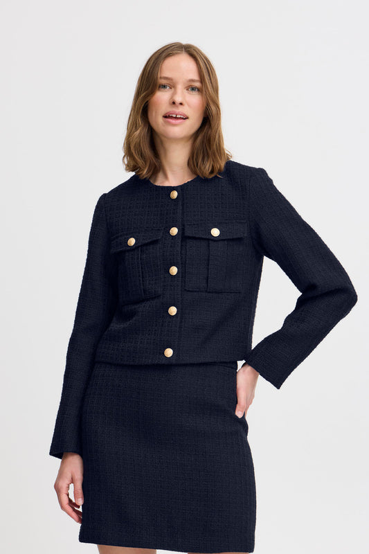 Byepia Blazer (navy blazer)