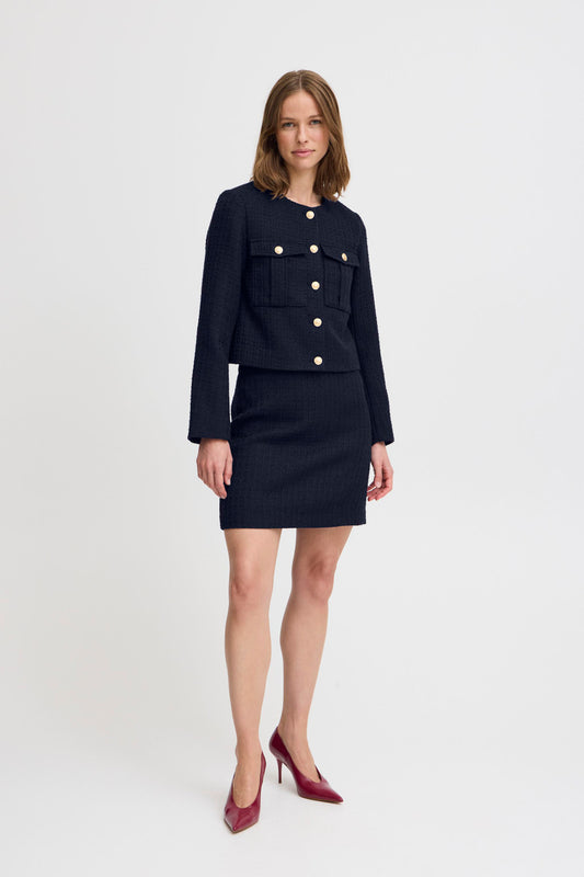 Byepia Blazer (navy blazer)