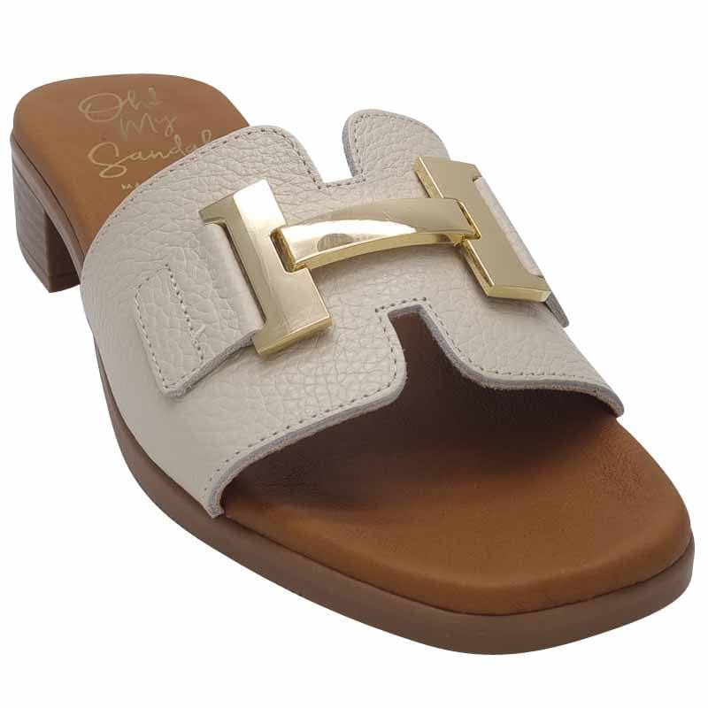 Oh my sandals 5890 cream sandal