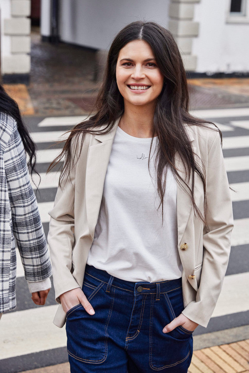 Frabigail Blazer (Oxford Tan)