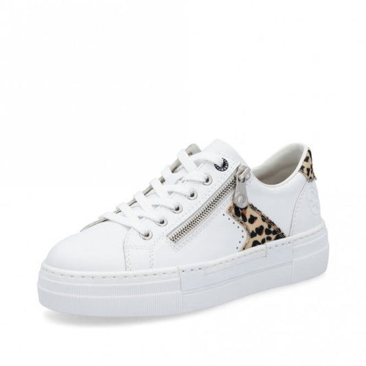 Rieker white trainer N4924-81