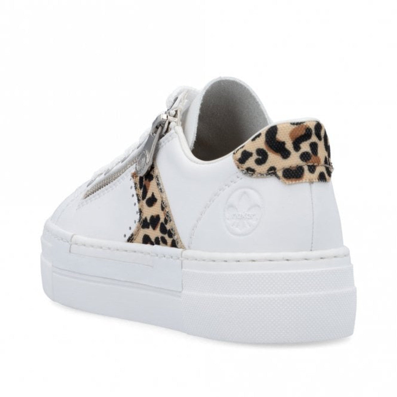 Rieker white trainer N4924-81