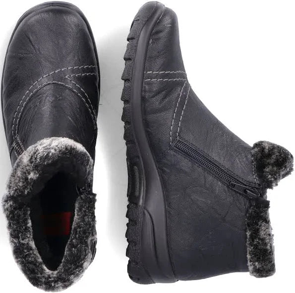Rieker L7172-00 black boot