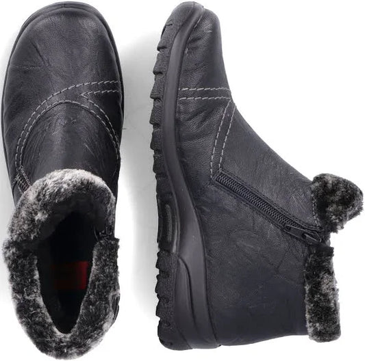 Rieker L7172-00 black boot