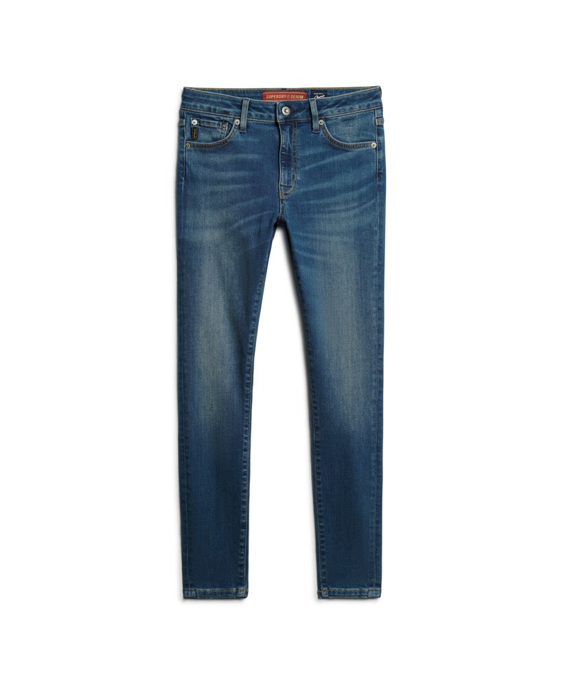 Organic Cotton Vintage Mid Rise Skinny Jeans