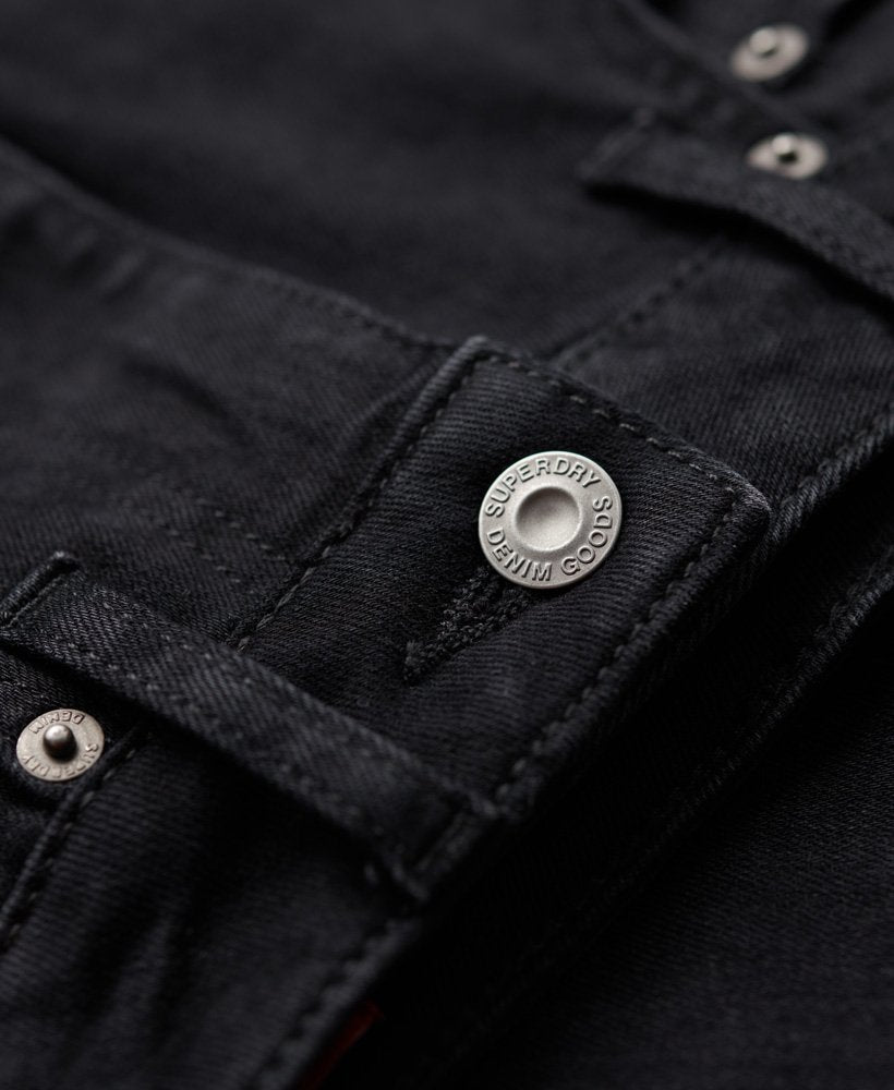 Organic Cotton High Rise Skinny Denim Jeans