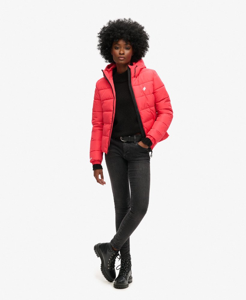 Hooded Spirit Sports Puffer Jacket