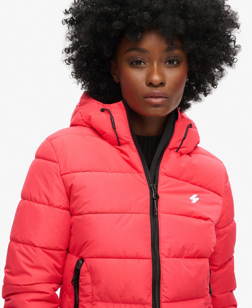 Hooded Spirit Sports Puffer Jacket