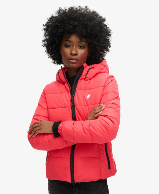 Hooded Spirit Sports Puffer Jacket