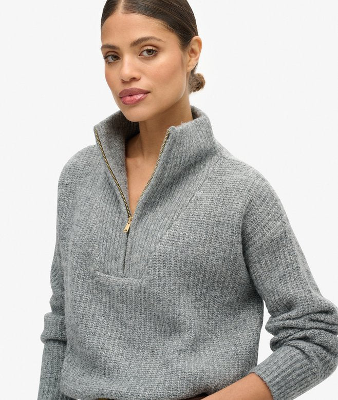 Essentail Half Zip Jumper