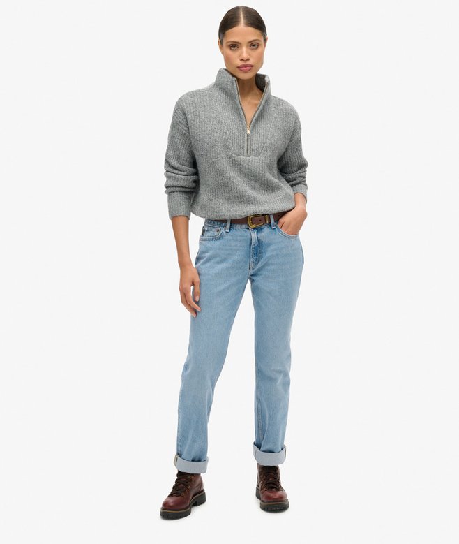 Essentail Half Zip Jumper