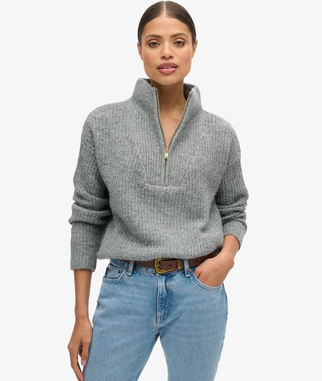Essentail Half Zip Jumper