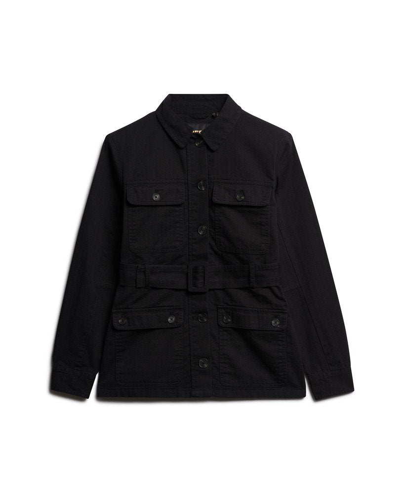 Cotton Belted Safari Jacket